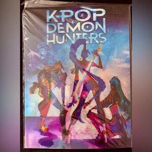 New! K-Pop Demon Hunters Motion Poster “16x12”
